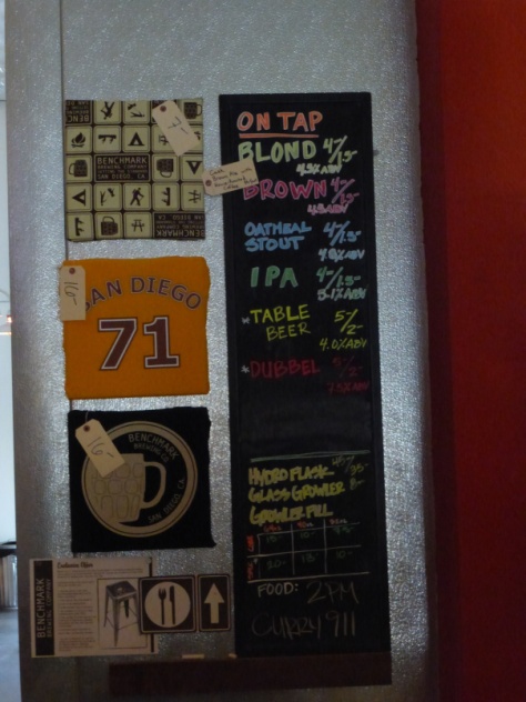 Beers on tap as of 1/4/2014.
